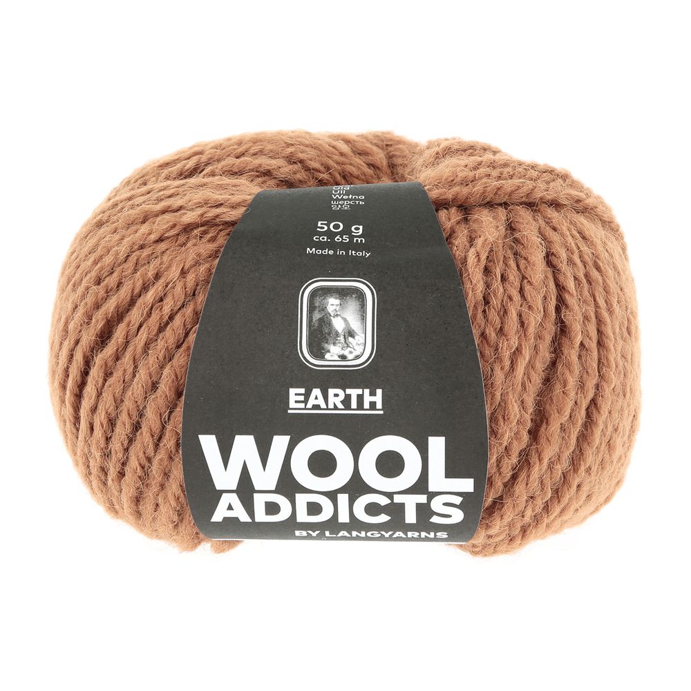 Пряжа Lang Yarns (Ланг Ярнс) Earth / уп.10 мот. по 50 г, 65 м, K023 /TOS/