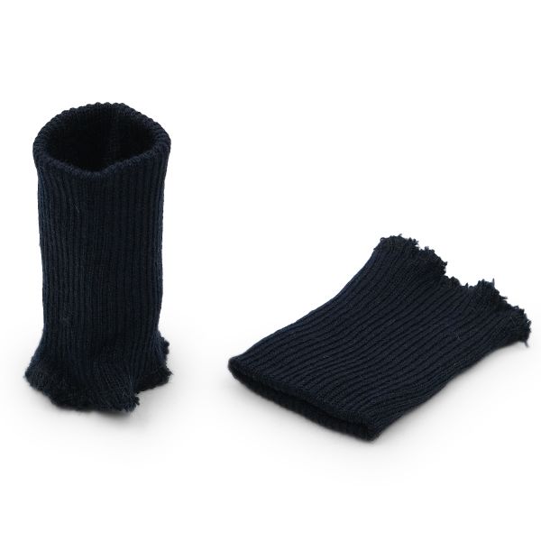 Подвяз (довяз) трикотажный с манжетами (комплект): подвяз 10.0х40.5 см, 2 манжета 7х10 см, тонкие, 078 т.синий