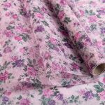 Флористический фетр 35 г/м², 2 м, 02 розовый (цветы), Blumentag PNW-35/1