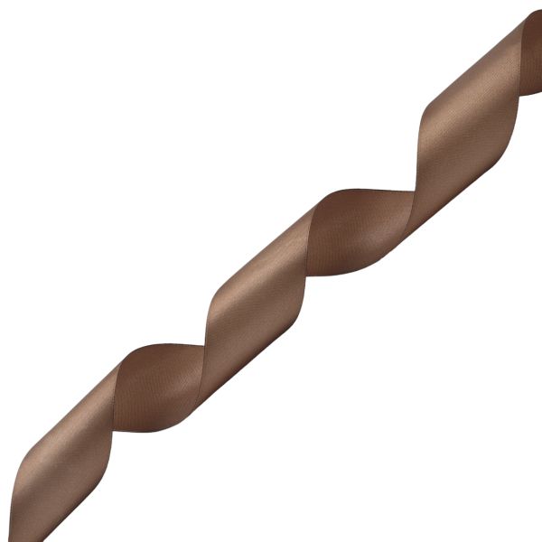 Лента атласная 1-сторонняя 50.0 мм / 22.86±1 метров, 075 серо-коричневый, Globus