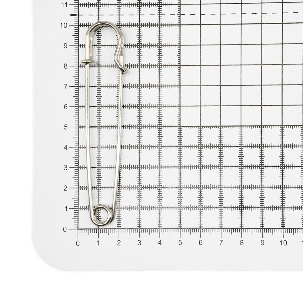 Булавки декоративные 100х2.2 мм, МН.0333-5090, цв.никель, 20 шт