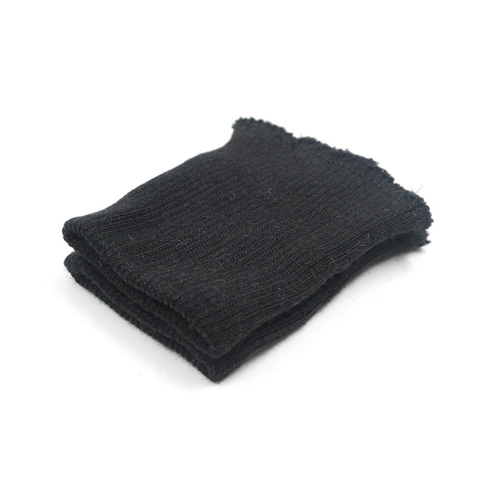 Манжеты трикотажные 7.0х9.5 см, уплотненный 2х1, 004 черный