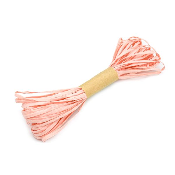 Рафия бумажная Astra&Craft креатив, 10 метров, (2 бледно-розовый), 15TF128-10