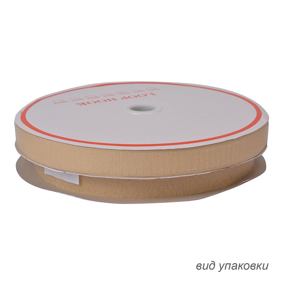 Лента контактная липучка (велкро) пришивная 25 мм / 25 метров, F335 розовый неон, /пара/, кач."B" /TOS/