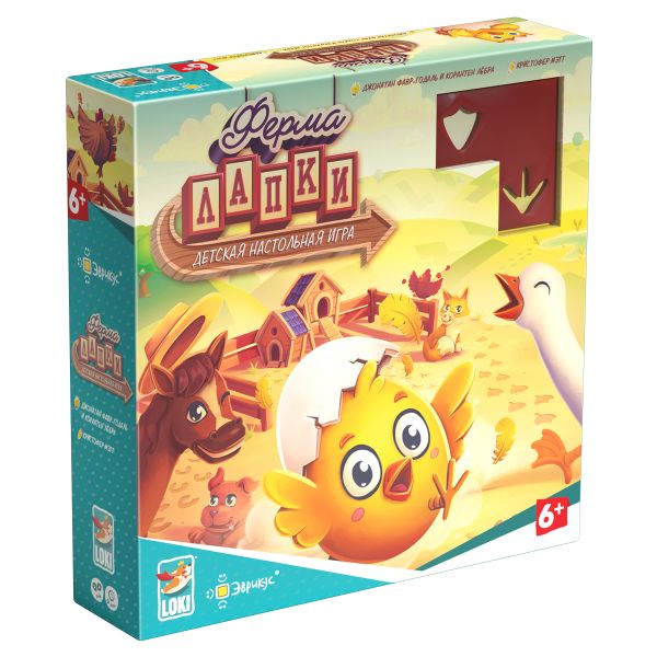 Игра настольная Эврикус Ферма Лапки PG-17911