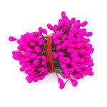 Тычинки для искусственных цветов 0,5х6см (вес 50гр ±3 гр) (15 фуксия)