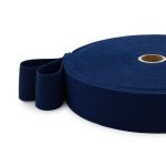 Резинка вязаная 40.0 мм / 25 метров, т.синий