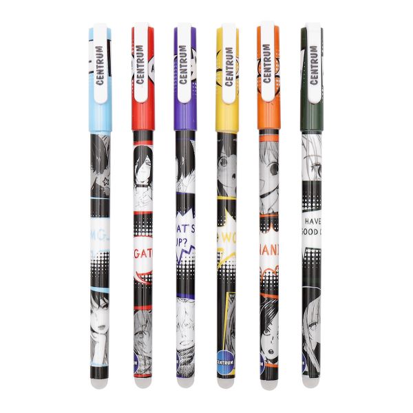 Набор гелевых ручек Аниме, 6 цветов, 71705