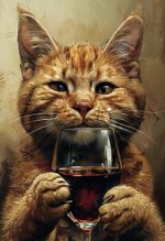 Пазл 500 элементов, Пушистый сомелье, Фрея PZL-500/58