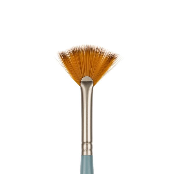 Кисть синтетика №04 веерная, 10 шт, короткая ручка, Vista-Artista 50235-04