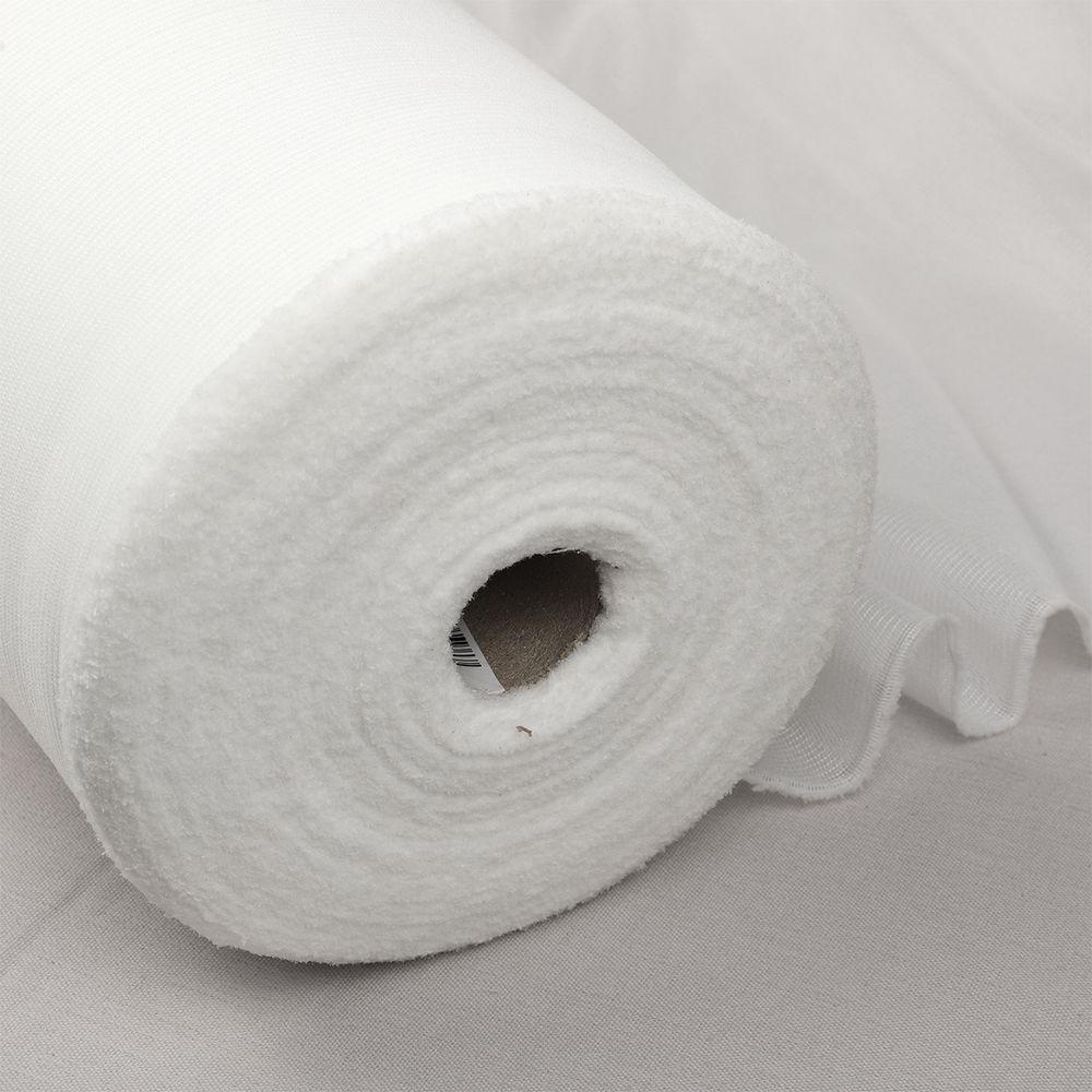 Дублерин эластичный 40 г/м², белый, шир.150см, 100м