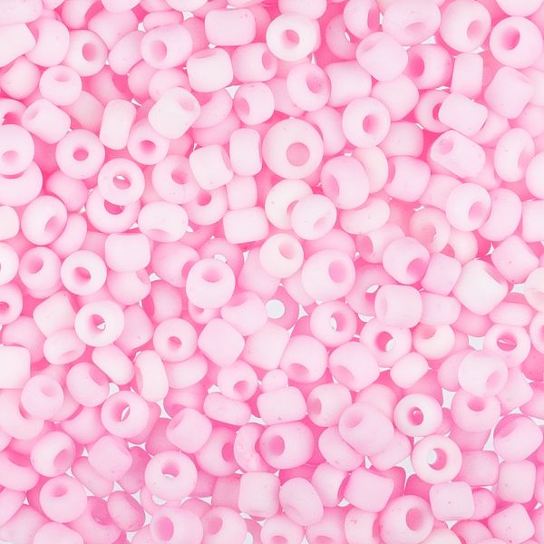 Бисер Zlatka 11/0 (2.1 мм), 100 г (10х10 г), №1003 св.розовый макарун, GR