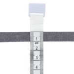 Тесьма (лента) киперная (100 х/б) 10 мм / 4.57 метра, 63 темно-серый, 6190-2017