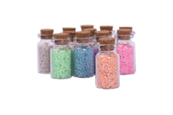 Набор бисера для рукоделия №5 ассорти мат. крашенный, Zlatka SGB