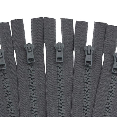 Молния трактор Arta Т6 (6 мм) 1 зам., разъем., 50 см, цв. 123 графит, уп.5 шт