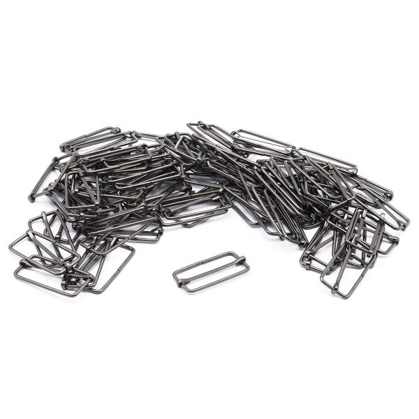 Рамка регулировочная 40 мм ушко (19х45 мм) (чер.никель), 100 шт