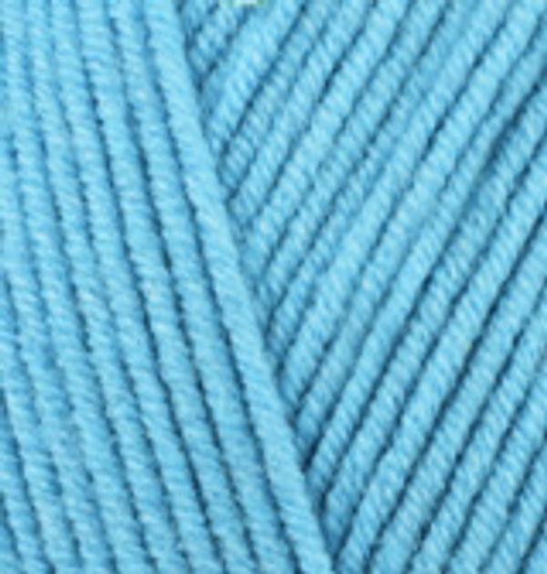 Пряжа Alize (Ализе) Cotton Gold Hobby New / уп.10 мот. по 50 г, 165 м, 287 светло-бирюзовый