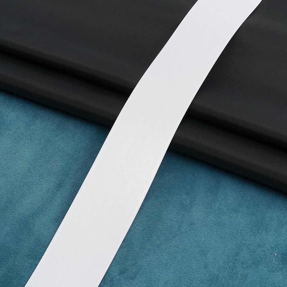 Лента атласная 2-сторонняя 38.0 мм / 22.86±1 метров, C1001 белый, 6102-0015, Globus