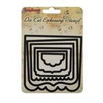 Форма для вырубки Рамочки Фигурные, 104x104 мм, SCB20022827