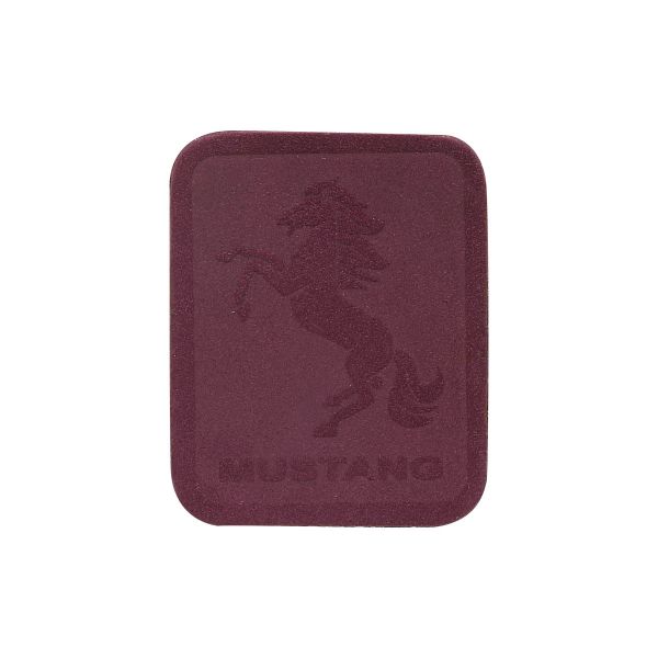 Термоаппликация из замши Mustang 3,5х4,37см, 100% кожа, 521 темно-сиреневый, 5 шт