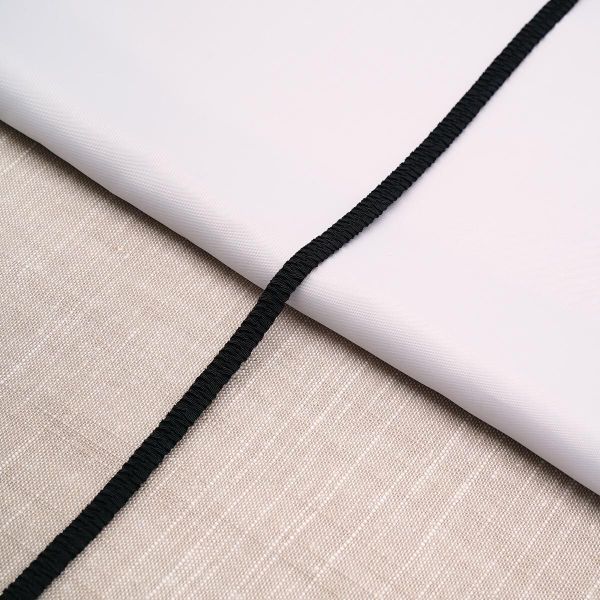 Резинка бельевая (ажурная) 7.0 мм / 13.72 метра, черный, 3AR3588