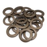 Люверсы шторные ⌀35 мм, с многоуровневым замком цвет № 44 темная медь, 10 шт