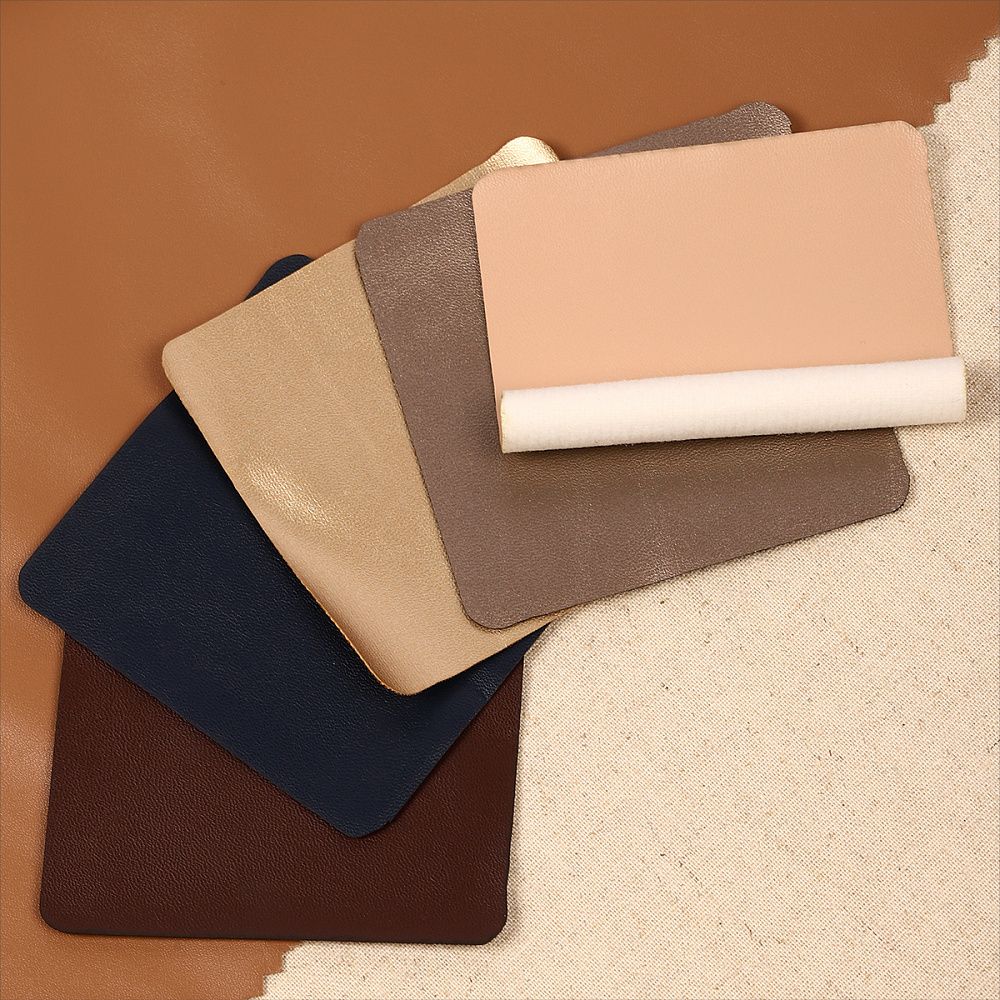 Набор заплаток кожзам арт.TBY.N65 Ассорти 2, 8х8см уп.5 шт