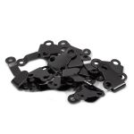 Крючки пришивные 15х11 мм, pewter, 10 шт