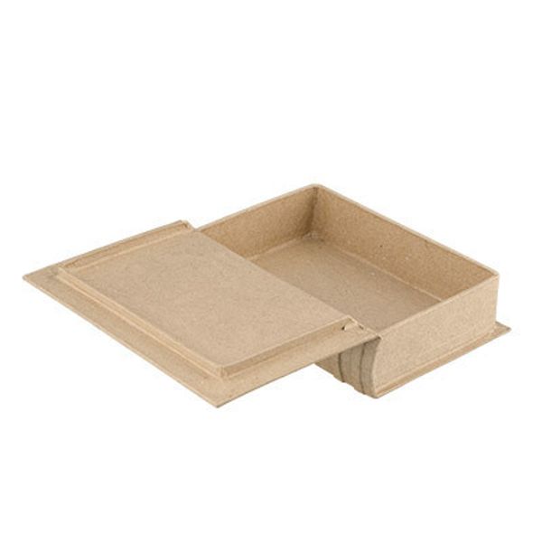 Заготовка из папье-маше Коробка-книга, 15х10х3.5 см, PAM-049 Love2art