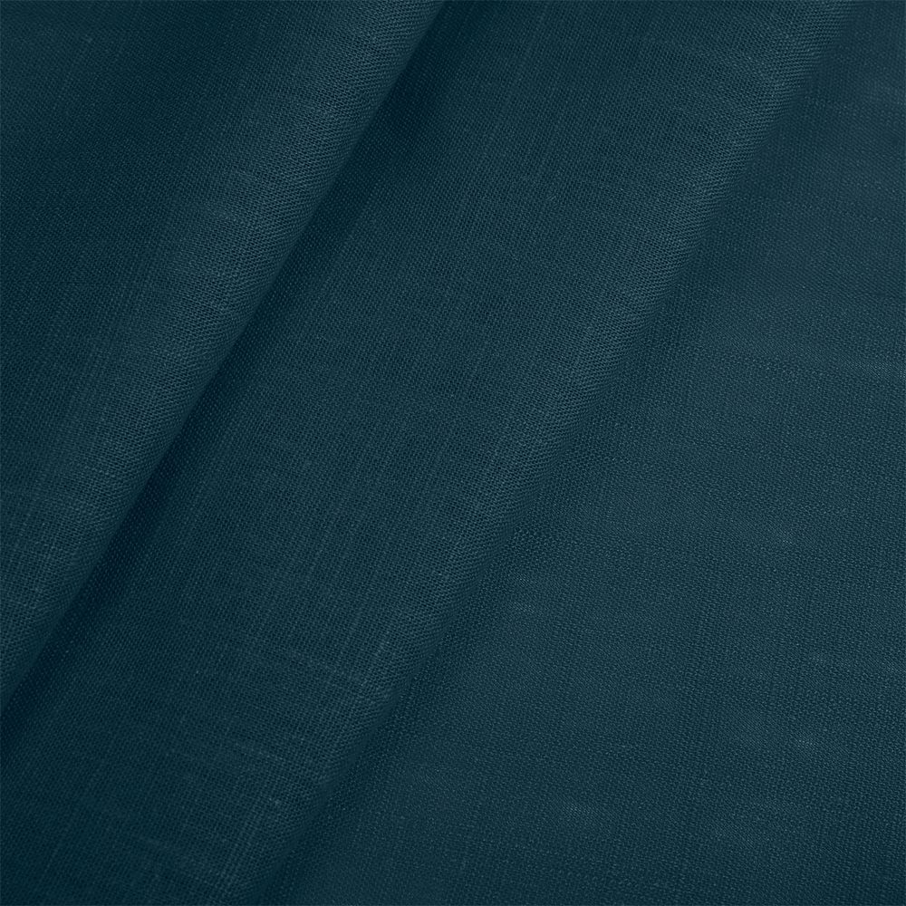 Льняная ткань 190 г/м², шир 140 см, цв.24 джинса, рул 10м /TOS/