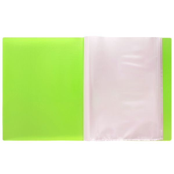 Папка с вкладышами 60 л. A4 700 мкм 25 мм, 4 шт, лайм EC211800021, Expert Complete