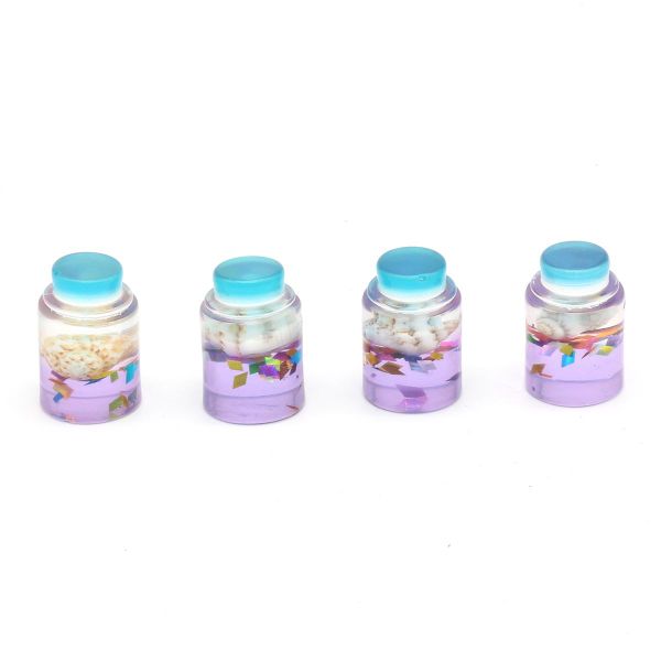 Баночки мини декор. 2см, 4 шт