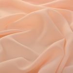 Креп-шифон 105 г/м², шир.150 см, цв.42 нежно персиковый, 30м /TOS/