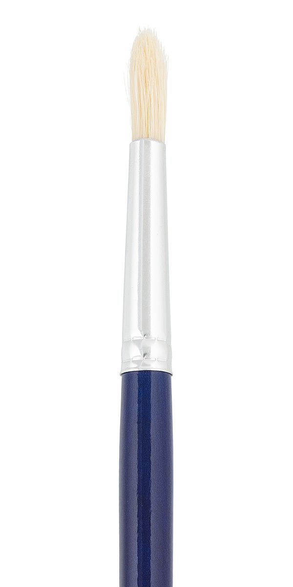 Кисть щетина №04 круглая, 5 шт, длинная ручка, 04, Vista-Artista 30011-04