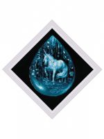 Набор для вышивания нитками Риолис, Слеза Единорога 20х20 см