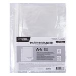 Файл-вкладыш Optima A4, 100 шт, 35 мкм глянцевый, прозрачный EC2200670, Expert Complete