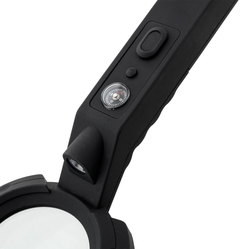 Лупа с подсветкой и компасом ⌀6.5 см (ув.х3), Ferstel FR-01