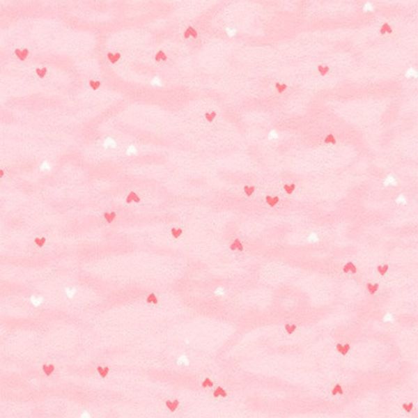 Ткань для пэчворка Peppy Baby Bunting Flannel, отрез 100х110 см, 146 г/м², SRKF-17010-10 Pink, Robert Kaufman