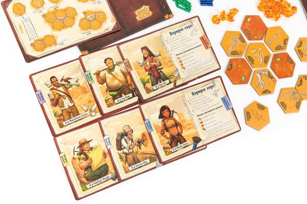 Игра настольная Динокости, Эврикус PG-17353