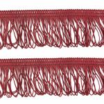 Бахрома отделочная 60.0 мм / 25 метров, 274 бордо