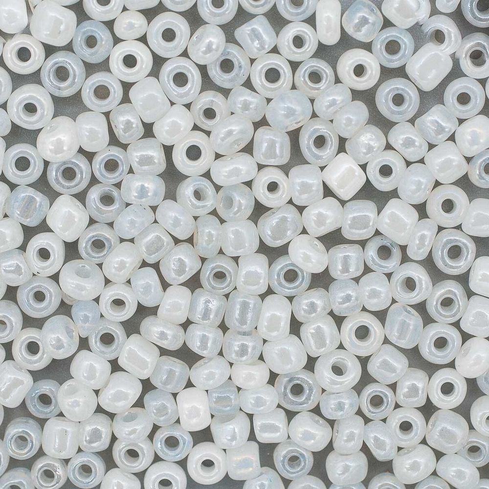 Бисер Astra&amp;Craft 6/0 (4.1 мм), 150 г (10х15 г), цв. 141 белый/жемчужны