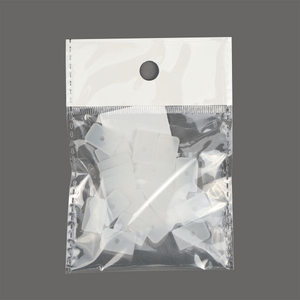 Наконечники для регилина 8 мм, 7223-3034, белый, 20 шт