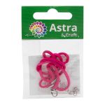 Шнур с замком замшевый, 2мм, 45см. Astra&Craft (6051 малиновый), 65237
