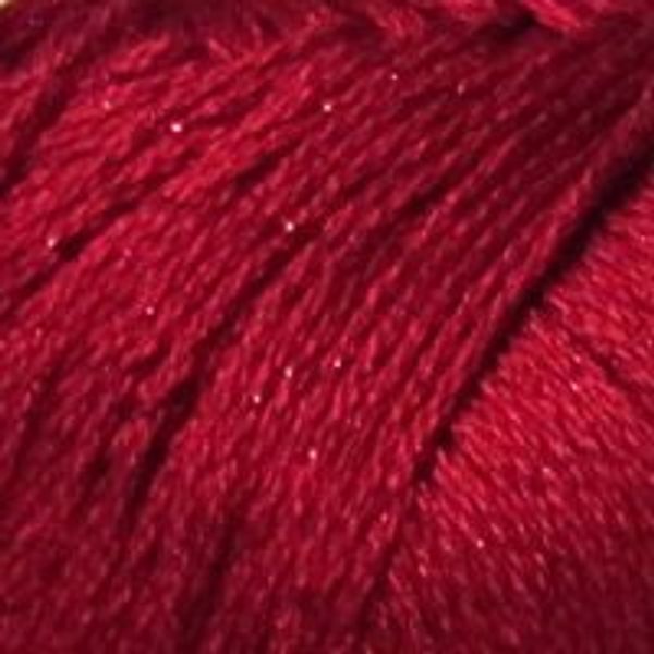 Пряжа Пехорка Блестящее лето / уп.5 мот. по 100 г, 380 м, 006 красный