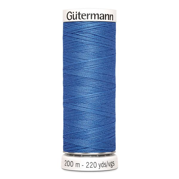 Нитки универсальные Gutermann Sew-all, 200м, 213 голубой джинс, 5 катушек