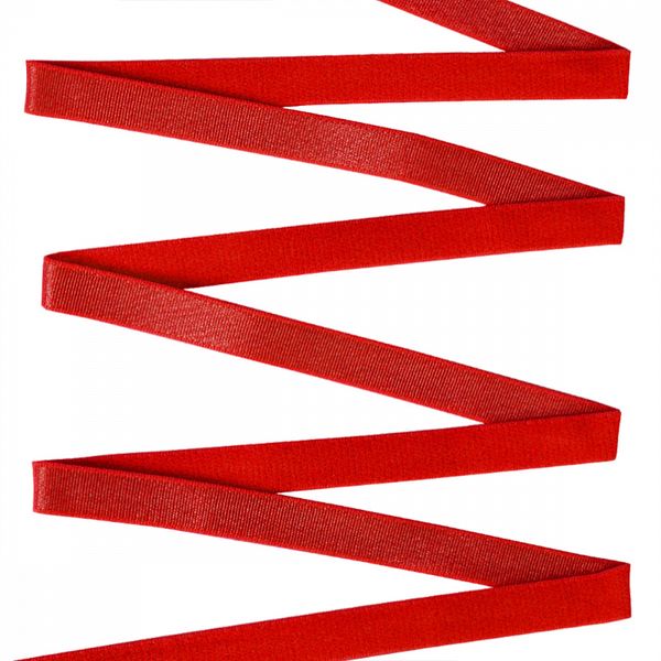 Резинка бельевая (бретелечная) 15.0 мм / 50 метров, RBB05 красный SD163