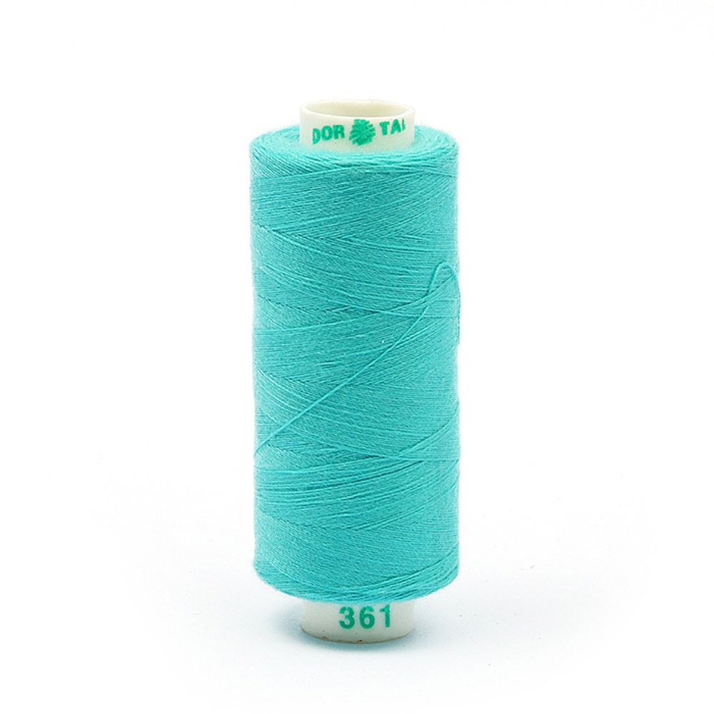 Нитки швейные бытовые Dor Tak 40/2, 366 м / 10 кат., 361 мятный