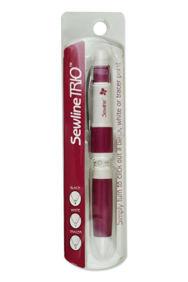 Карандаш для ткани автоматический 3 в 1 Sewline Trio, FAB50023, Sewline, 1 шт
