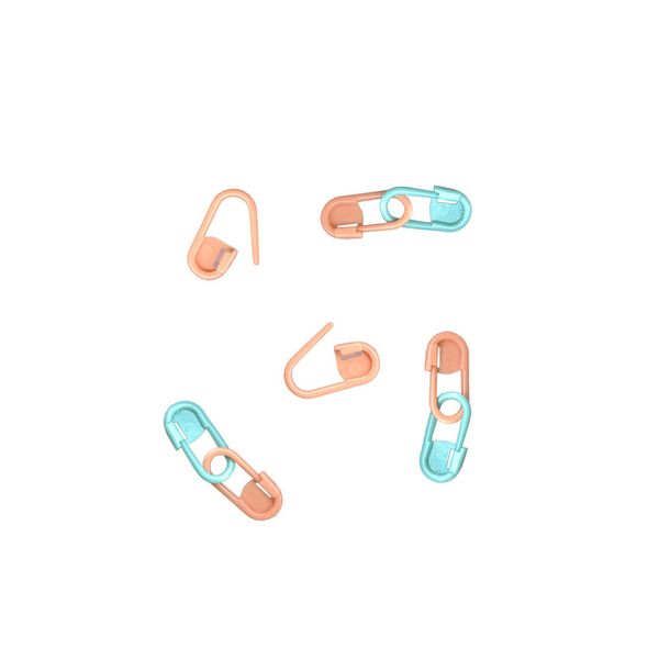 Маркировочное кольцо ⌀20 мм, 20 шт, с замком, пластик, Gamma MKL-20