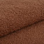 Мех трикотажный 280 г/м², шир.165см, цв.коричневый, 20м /TOS/